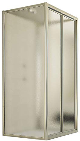 Cabine douche 3 côtés 70x80x70 CM H198 Opaque mod. Urban Trio