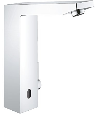 Grohe Eurocube E, Badarmatur - Elektronische Waschtischarmatur, 230 V, mit Mischung, ohne Ablaufgarnitur, 36440000