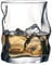 Bormioli Rocco Sorgente Doppio Whisky Glasses - Moderna A Rilievo Acqua Succo Cocktail Tumblers - 420ml - Confezione da 6
