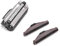 vhbw Kombipack Doppelscherfolie + 2 Klingenblöcke kompatibel mit Rasierer Payer 39, 39.25, 9325, 9727, T48, T48.1, T48.2, T50.1, T60.1, T60.3