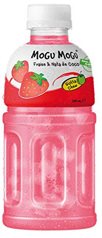 MOGU MOGU Boisson à la Nata de Coco/Jus de Fraise 24 x 320 ml