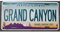 hotrodspirit - Nummernschild Grand Canyon Arizona USA Plakat