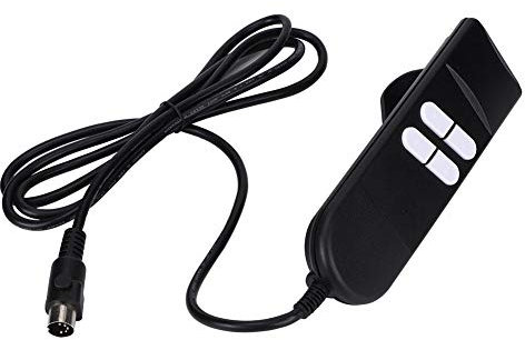 Caredy 4-Tasten-5PIN-Handbedienung mit Handbedienung, Hubstuhl Fernersatz Ersatz für elektrische Liege Hubstuhlteile für Hubstuhl Elektrisches Sofa Manuelle Handsteuerung(#1)