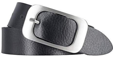 Bernd Götz 3,5CM NAPPALEDER GUERTEL, schwarz(schwarz (0020)), Gr. 100