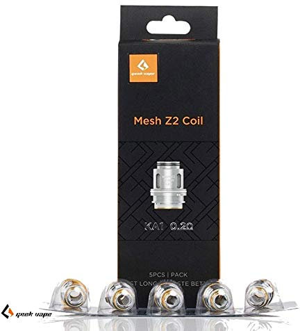 GEEKVAPE RESISTENCIAS Zeus Sub-Ohm Mesh Z0.2 KA1 Pack 5UDS Producto SIN NICOTINA *|