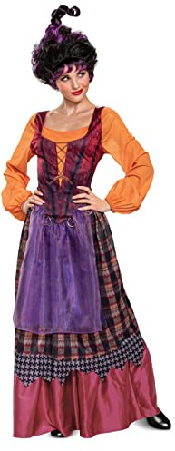 DISGUISE Women's Hocus Pocus Deluxe Mary Fancy Dress Costume X-Large
