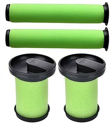 Odashen Waschbare Filter für Gtech AirRam K9 Multi MK2 schnurlosen Staubsauger-Ersatz, 4 Stück