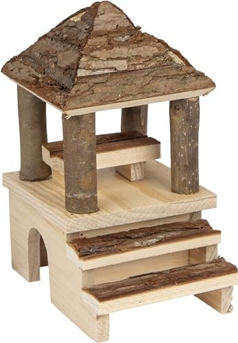 Flamingo Haus PADY Holz 16x12x21CM
