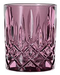 Spiegelau & Nachtmann, Lot de 4 verres à whisky, en cristal, rose, 295 ml, couleur framboise, noblesse vintage, 104198