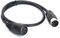Midi Din 6 Pin Plug Connector Extension Cable, 6 Pin Din Male to Female Plug AV Adapter Audio Socket for Digital Audio (50 cm / 1.6 FT)