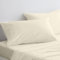 Pizuna Luxuriöser Soft-Satin 2er Pack Kissenbezug 40 x 80 cm Neu Elfenbein, 800 Fadenzahl Baumwolle Quadratisch Kissenbezüge, 100% Langstapel Baumwolle Kissenbezug Neu Elfenbein, 40x80 cm