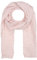 Zwillingsherz Seiden-Tuch Damen stylisches Muster - Made in Italy - Eleganter Sommer-schal für Frauen - Hochwertiges Seidentuch/Seidenschal - Halstuch und Chiffon-Stola Dezent - rose