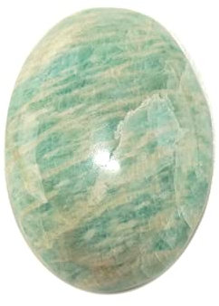 Grüner Amazonit-Cabochon, natürlicher Amazonit-Edelstein, ovale Form, 19 Karat, 23 x 17 x 6 mm, Edelstein zur Schmuckherstellung, 23x17x6mm, Edelstein, amazonit