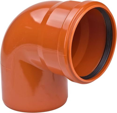 KG Bogen DN250-DN400 von 45°-87° Fitting Kanalrohr Kontrollschacht Rohrleitung Schachtboden Steigrohr (DN250 / 87°)