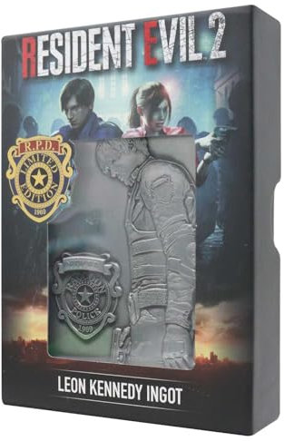FaNaTtik Resident Evil 2 Collectible Ingot Leon S. Kennedy Limited Edition