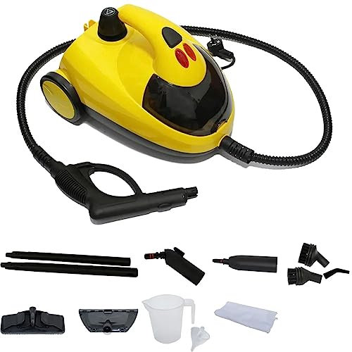 Toplionace Limpiador de Vapor de Alta Temperatura y Alta Presión de 220V, Lavadora de Automóviles de 1800W Electrodomésticos Campana Extractora Máquina de Limpieza de Aire Acondicionado