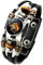 JEDTAKCT 12 Sternzeichen-Armbänder – Leuchtende 12 Sternbild-Armbänder Für Damen, Modische Sternzeichen-Charms, Krebs, Zwillinge, Löwe, Schwarzes Lederarmband, Geburtstagsgeschenke, Stier, 17,5/20 cm