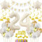 24 Geburtstag Deko Frauen 24. Geburtstagsdeko Beige Gold Ballon 24 Geburtstag Deko Männer Beige 24 Luftballon Geburtstagsdeko Frauen Mann 24 Jahr Geburtstagdeko Beige Luftballon 24. Geburtstag