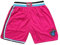 ABRTJCL Short Homme Short Basketball Homme Basket-Ball Fans Confortablement Élasticité D'entraînement Short Sport Homme avec Poche Rose M