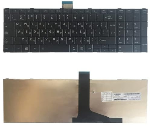 Tastiera di Sostituzione del Laptop Tastiera RU Versione per Toshiba Satellite C850 C855D C850D C855 C870 C870D C875 C875D L875D