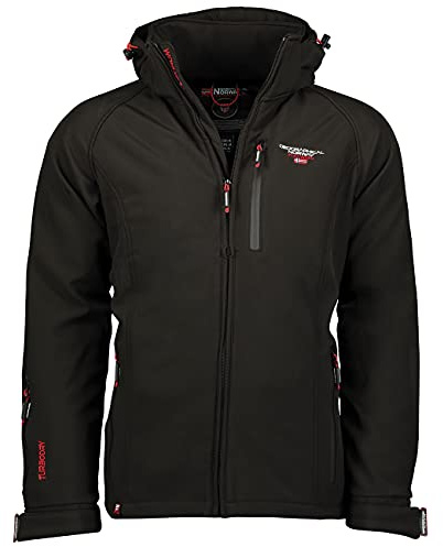 Geographical Norway Herren Herbst Winter Softshell Jacke - Regen Outdoor Übergangs FVS Production H-H