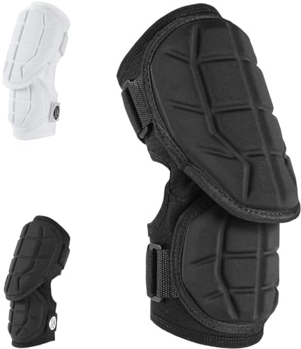 Batters Hitters Baseball-Softball-Ellenbogenschutz (Schwarz, Jugendliche)