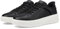 Skechers Zapatos sin Cordones con Doble ventilación para la Corte, Zapatillas Hombre, Black Duraleather Mesh, 39.5 EU