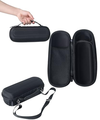JOYSOG Sac de Transport Rigide pour Haut-Parleur Harman Kardon Luna - avec bandoulière réglable - Doublure Noire