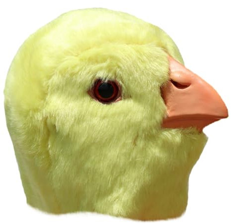 MAGICLULU Chick Hat Cosplay Kostüm Hut Für Fotografie Und Partys Lustiger Plüsch-hut Für Halloween Und Hautfreundlichem Und Plüsch Accessoire Für Und Familie