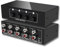 FlyroadUp 3.5mm Aux + RCA L/R Bi-Directional Stereo Audio Switch 4 in 1 Out A/B Analog Audio Switcher Selector