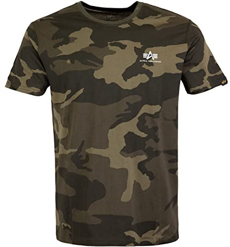 Alpha Industries Herren Basic Sweater Small Logo, Dusty Coral, XL