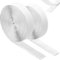 Aongray 5M*2.5cm Hook and Loop Tape Self Adhesive Sticky Tape Double Sided Sticky Tape, Sticky Back Fastening Tape for Picture Frames, Keys, Carpet (5M White)