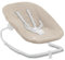 hauck Schonbezug für Babywippe Highchair Bouncer (Eco) (nicht mit anderen Modellen kompatibel), Baumwolle, mit Gummizug und Gurtschlitze für 5-Punkt-Gurt, Waschbar bei 60° (Beige)