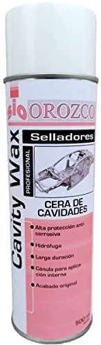 Cera de Cavidades en Spray 500ml. Protector Anticorrosivo para Chapa