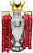 MIAOWR Trophée des Champions De La Premier League Anglaise Trophées De La Ligue De Football Décoration De Bureau À Domicile Objets De Collection pour Fans Souvenirs,6.3in/16cm