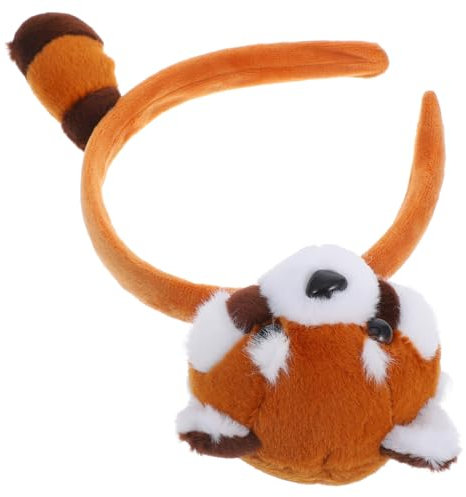 DECOMELODY Stirnband Kostüm Dekoration Zubehör Topper Nussknacker Ornament Gesicht Affenkopfschmuck Girlande Halloween Hut Schlafmaske Coole Maske Affenohren Haarreifen Affenkönig