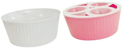 Milisten 2 Stück Tulpen -parfüm Blumentopf Kleine Blumentöpfe Töpfe Pflanzen Für Blumen Hydroponischer Topf Hydrokultur Blumentopf Narzissentopf Mini-sukkulentöpfe Frühlingsblumentopf Pp