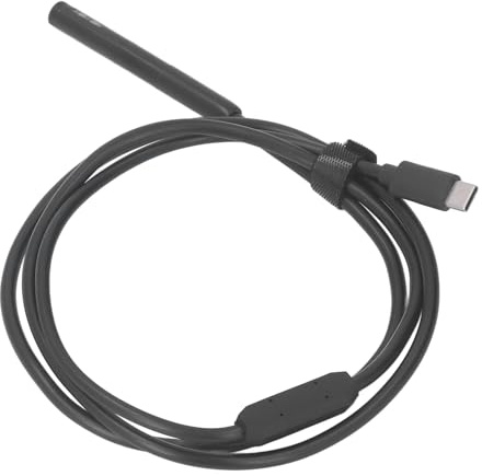 USB C Endoskopkamera Digitales Endoskop Dual Objektiv Inspektionskamera mit Semi Cable 1920p IP67 für Mobiltelefon (1m)