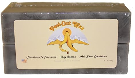 Ski & Snowboard Wax, 1lb Pack (4x 1/4 lb Bars) – Premium All-Season, Any Snow Conditions, Anti-Static Graphite Performance