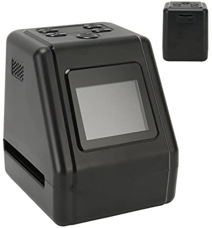 Ejoyous Film- und Diascanner, wandelt 135, 110 und 126 kpk Super-8-Dia-Negative in Digitale JPG-Fotos (22 MP) um, mit 2,0-Zoll-TFT-IPS-HD-LCD-Display für TV, PC, Laptop