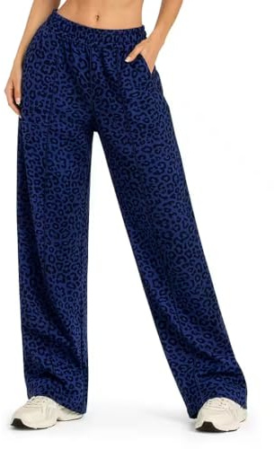 SMILODOX Jogginghose Damen Siara, Bequeme & stylische Freizeithose mit elastischem Bund und Seitentaschen, Trainingshose mit verstellbarem Beinabschluss im Oversize Fit, Für Fitness, Yoga & Freizeit