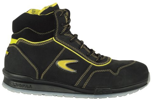Cofra, 78470-002, Stivali di sicurezza S3 Eagan, 43, Nero/Giallo