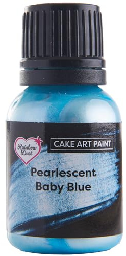 Rainbow Dust Cake Art Paint, Pearlescent Baby Blue - 25ml