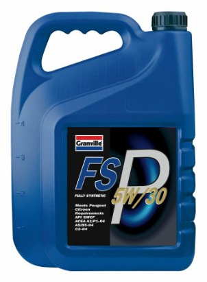 Granville 0482A 5L 5W30 FSP Lubricant Oil