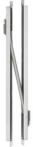 EFF-EFF 10314-20-20-00 Effeff Kabelübergang Tür beidseitig 10-polig für Signalübertragung mit Flex-Kabel aus Edelstahl 10314-20-20, Silber
