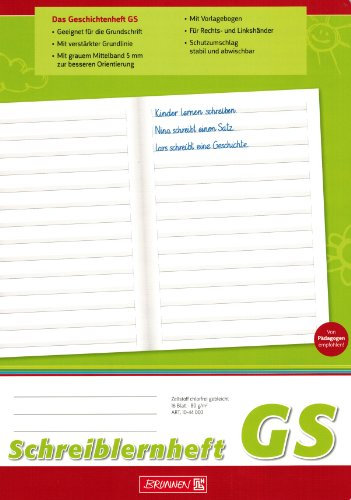 Schreiblernheft/GeschichtenheftBrunnen Lin. GS Grundschrift / A4 hoch