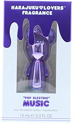 Gwen Stefani Harajuku Lovers Pop Electric Music Eau de Parfum Spray for Her, 15 ml