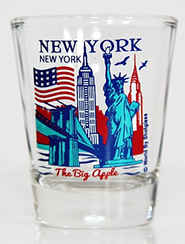 New York Great American villes verre à shooter de Collection
