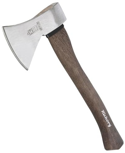 Ruthe Beil Hickory 800 g | Profi-Tool für Garten & Wald | Geschmiedet Gehärtet | DIN 5131B VPA/GS Geprüft | Ergonomischer Stiel | Gala-BAU Qualität