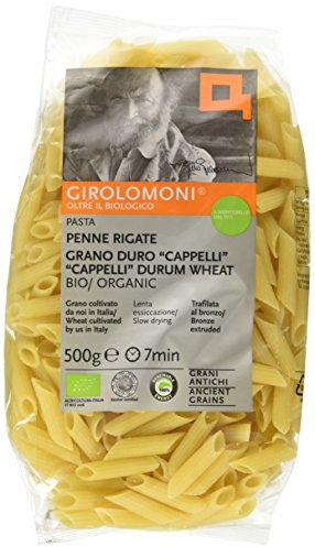 Girolomoni, Cappelli - penne rigate trafilate al bronzo bio, 500g